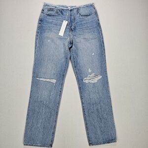 NWT Jonathan Simkhai Zuri Mid Rise Boyfriend Sardinia Vintage Size 27